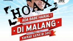 Haikal Hasan Diusir di Malang Hingga Banner Hoax Ajakan Hadiri Ceramah
