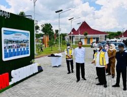 Presiden Jokowi Resmikan Bendungan Semantok di Nganjuk