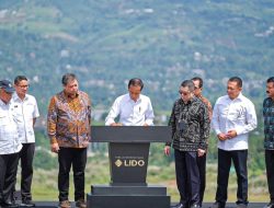 Ketua MPR RI Bamsoet dan Menko Ekonomi Airlangga Dampingi Presiden Joko Widodo Resmikan Kawasan Ekonomi Khusus MNC Lido City