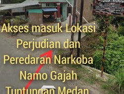 Perjudian Narkoba Aktif 4 Maret 2023, Kapolrestabes Kombes Valentino Akan Tindak Lokasinya di Namo Gajah Tuntungan Kota Medan