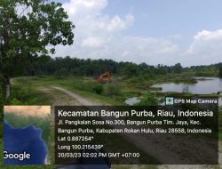 Gawat,, Dijadikan PTPN V Kab Rohul Kan Rohul  Lokasi Tambang Illegal, Polres Rohul/Polda Riau  Mendukung Aksi Langgar Hukum Tersebut